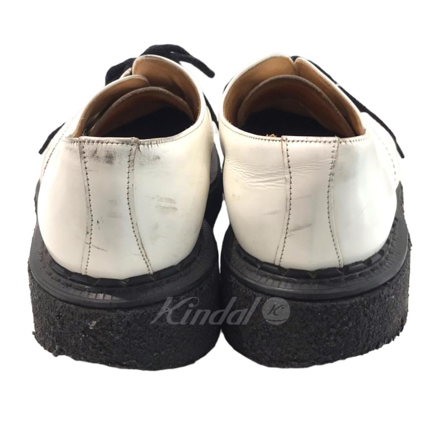 GEORGE COX ジョージコックス ラバーソールシューズ ホワイト