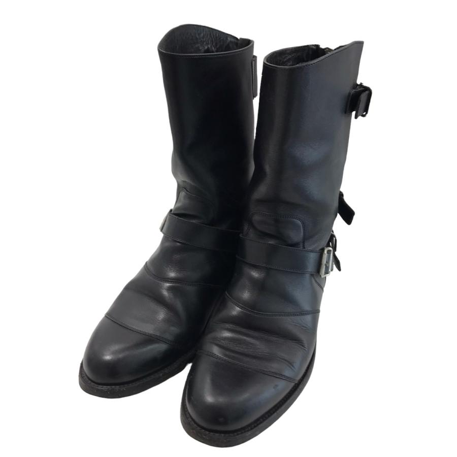BALMAIN 【値下げ】BALMAIN ベルトロングブーツ ブラック サイズ：43 