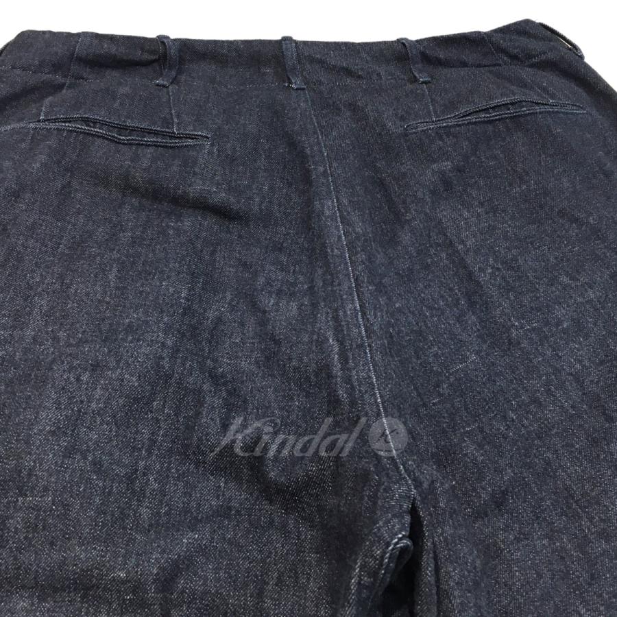 【値下げ】nanamica 「Wide Denim Pants」ワイドデニムパンツ インディゴ サイズ：34 (EC)｜kindal｜04