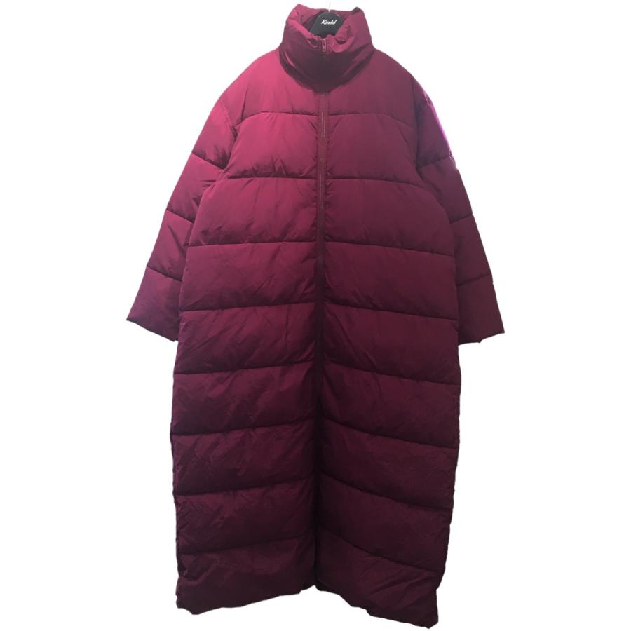 値下げ】BALENCIAGA ロング中綿コート パープル サイズ：44 (EC 