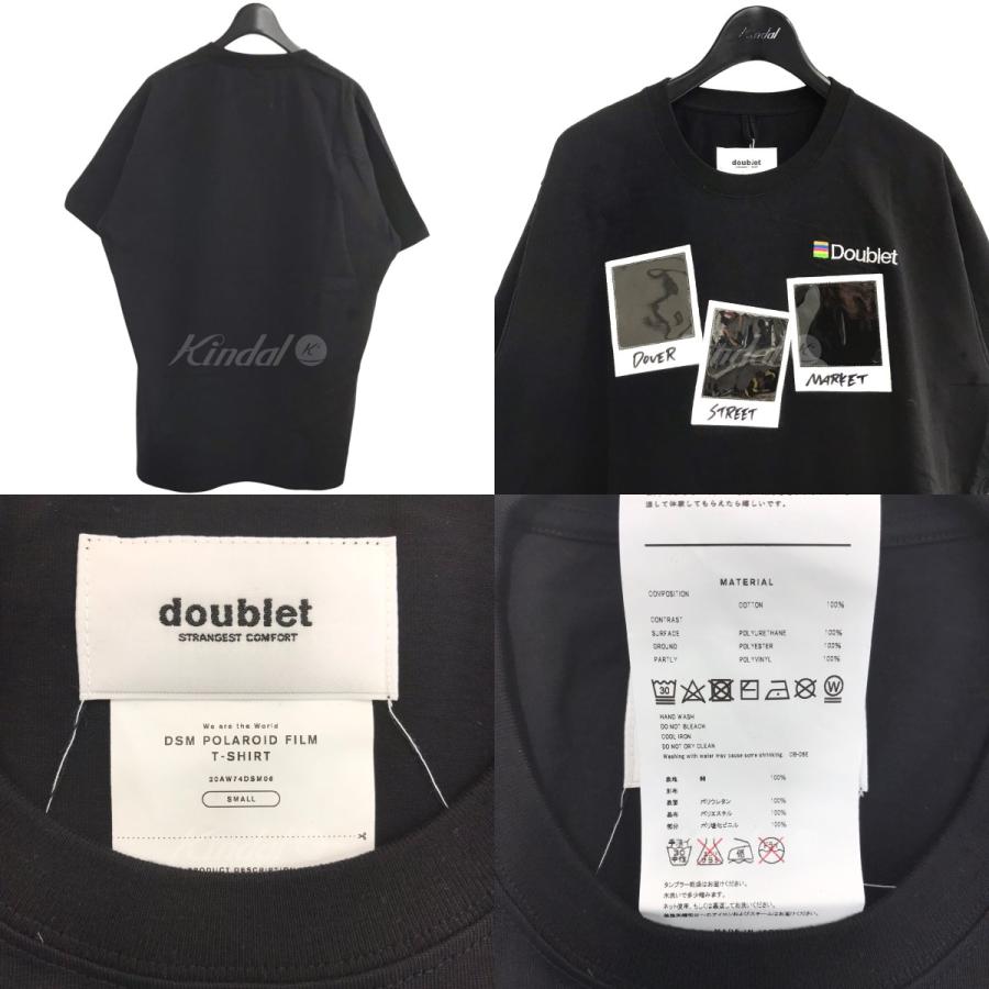 doublet ダブレット 「DSM POLAROID FILM T-SHIRT」 ポラロイドTシャツ 