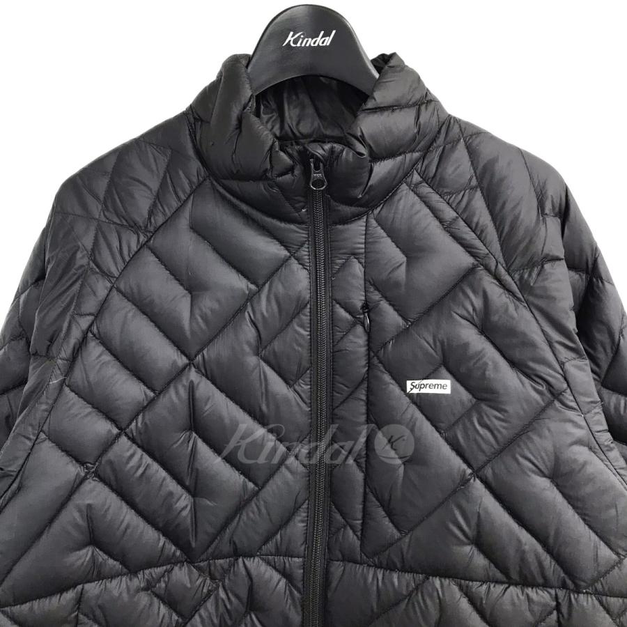シュプリーム SUPREME 2022SS 「Spellout Quilted Lightweight Down Jacket」 ブラック サイズ：S 8001000697155カインド