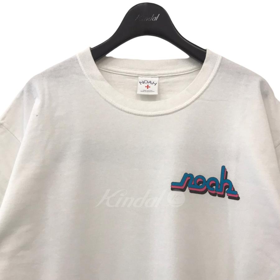 ノア Noah ロゴプリントTシャツ ホワイト サイズ：L｜kindal｜03