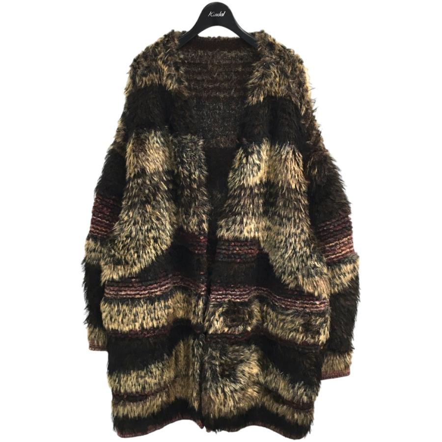 マメ クロゴウチ mame kurogouchi グラデーションニットコート Mame