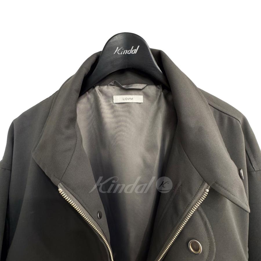 LIDnM 【値下げ】LIDnM 「KERSEY FLIGHT JACKET」 ジップアップ 
