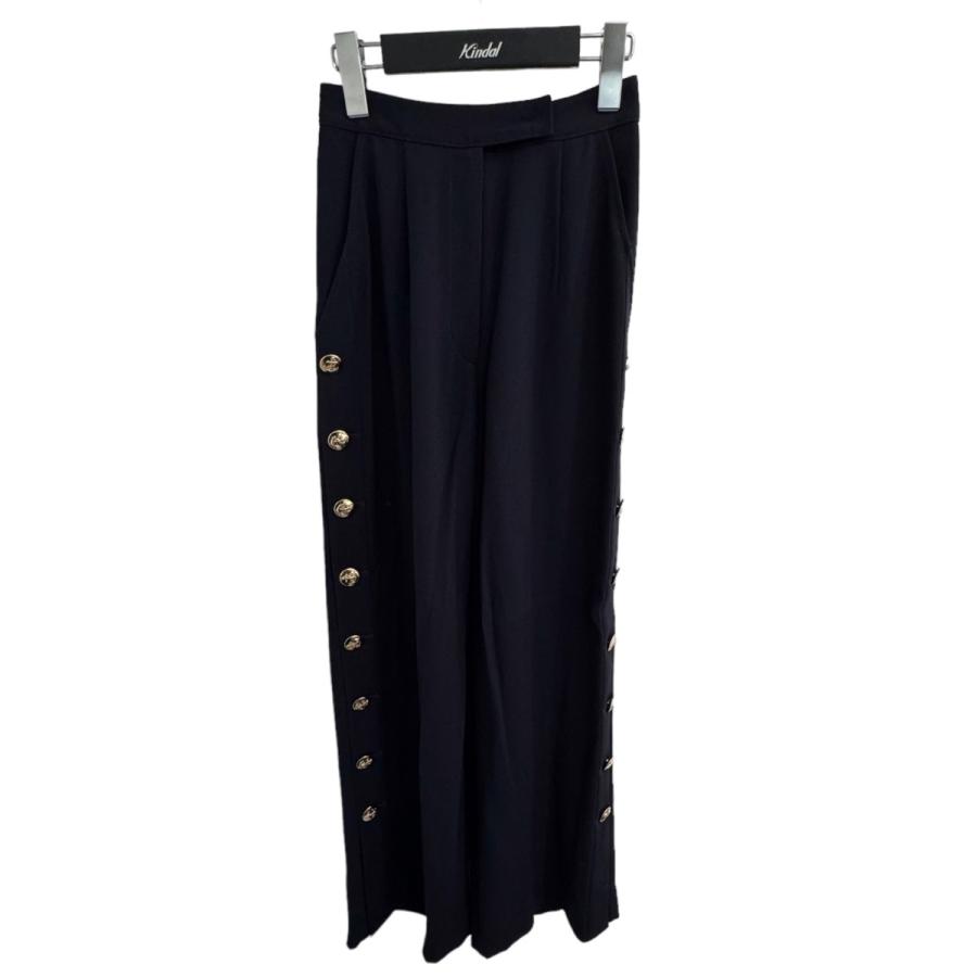 値下げ】KEITA MARUYAMA サイドボタンパンツ ネイビー サイズ  