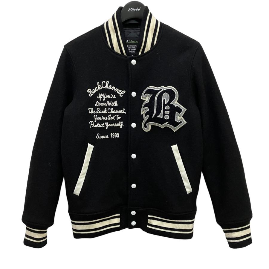 バックチャンネル BACK CHANNEL スタジアムジャンパー ブラック サイズ：M 8001000735062カインドオルYahoo