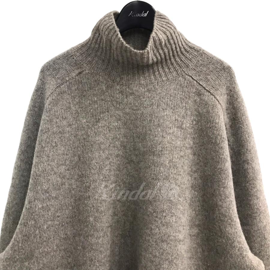 値下げ】STUDIO NICHOLSON×ZARA タートルネックニット グレージュ 