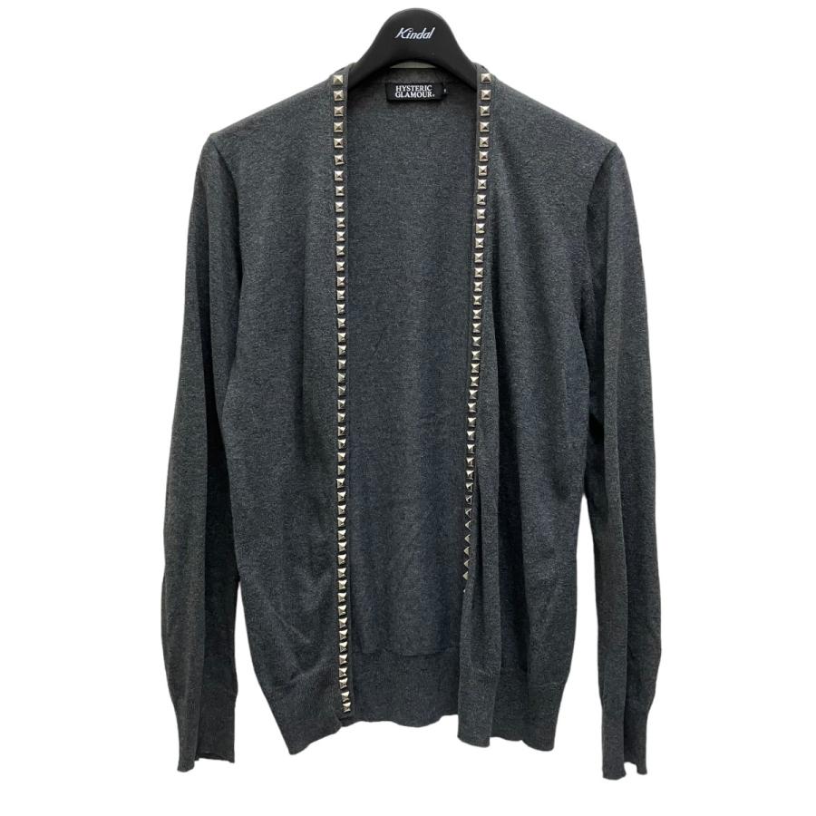ヒステリックグラマー Hysteric Glamour スタッズカーディガン 