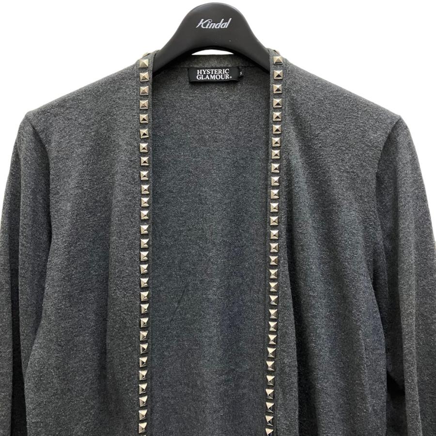 ヒステリックグラマー Hysteric Glamour スタッズカーディガン 