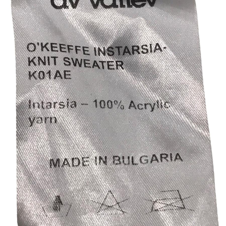 値下げ】Antonio Vattev 「INTARSIA KNIT」ジャガードニット ホワイト 