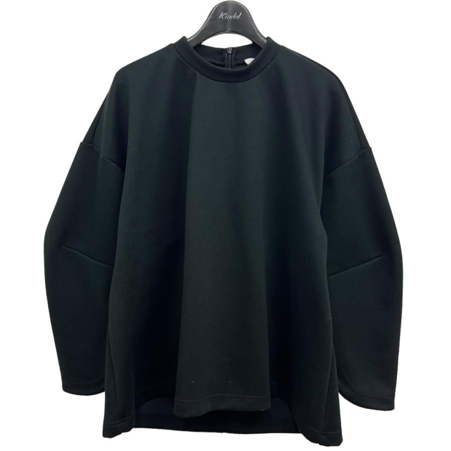 ENFOLD エンフォルド 「VASE PULLOVER」 ウールプルオーバー ネイビー 