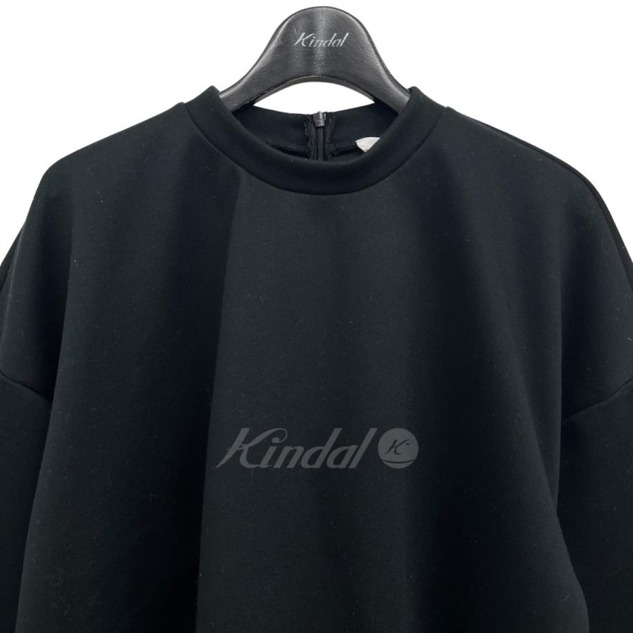 ENFOLD エンフォルド 「VASE PULLOVER」 ウールプルオーバー ネイビー 