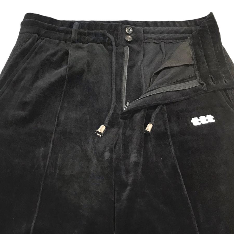ティーモダンストリートウエア TTT MSW 2023AW「Velours Easy Pants 