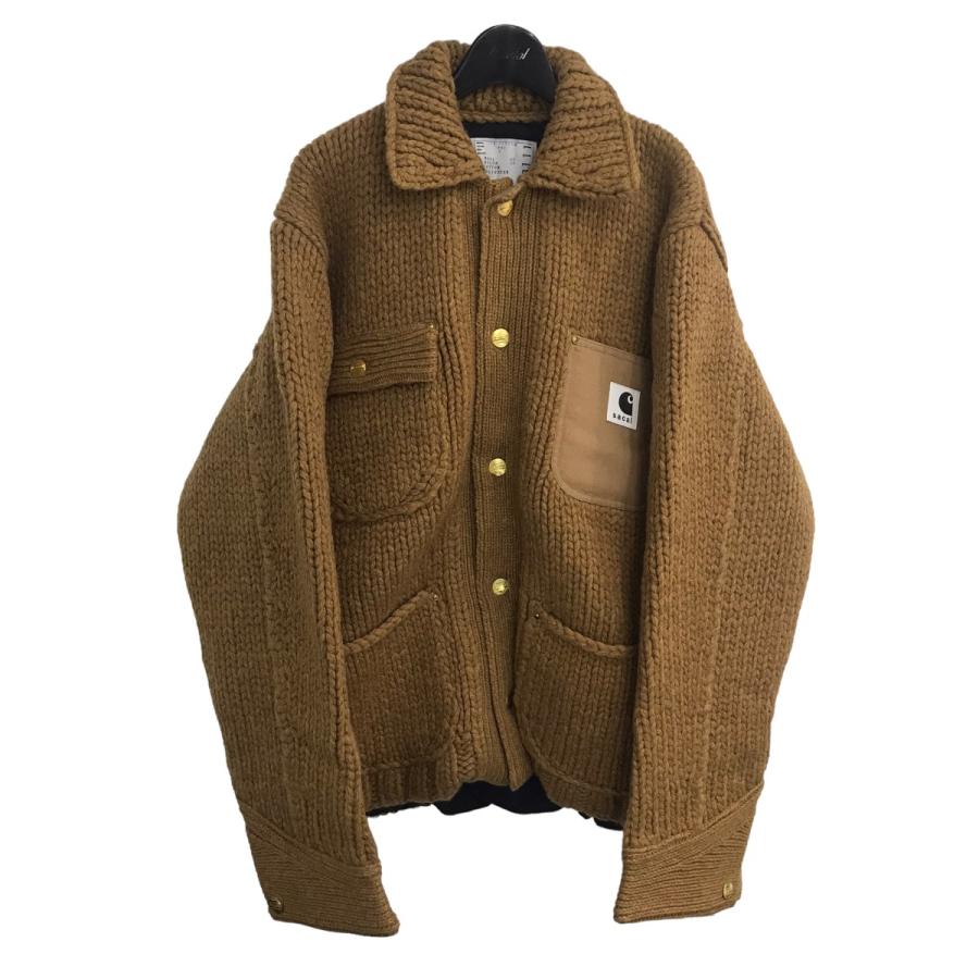 sacai 【値下げ】sacai×CARHARTT WIP 23AW Knit Jacket Michigan 