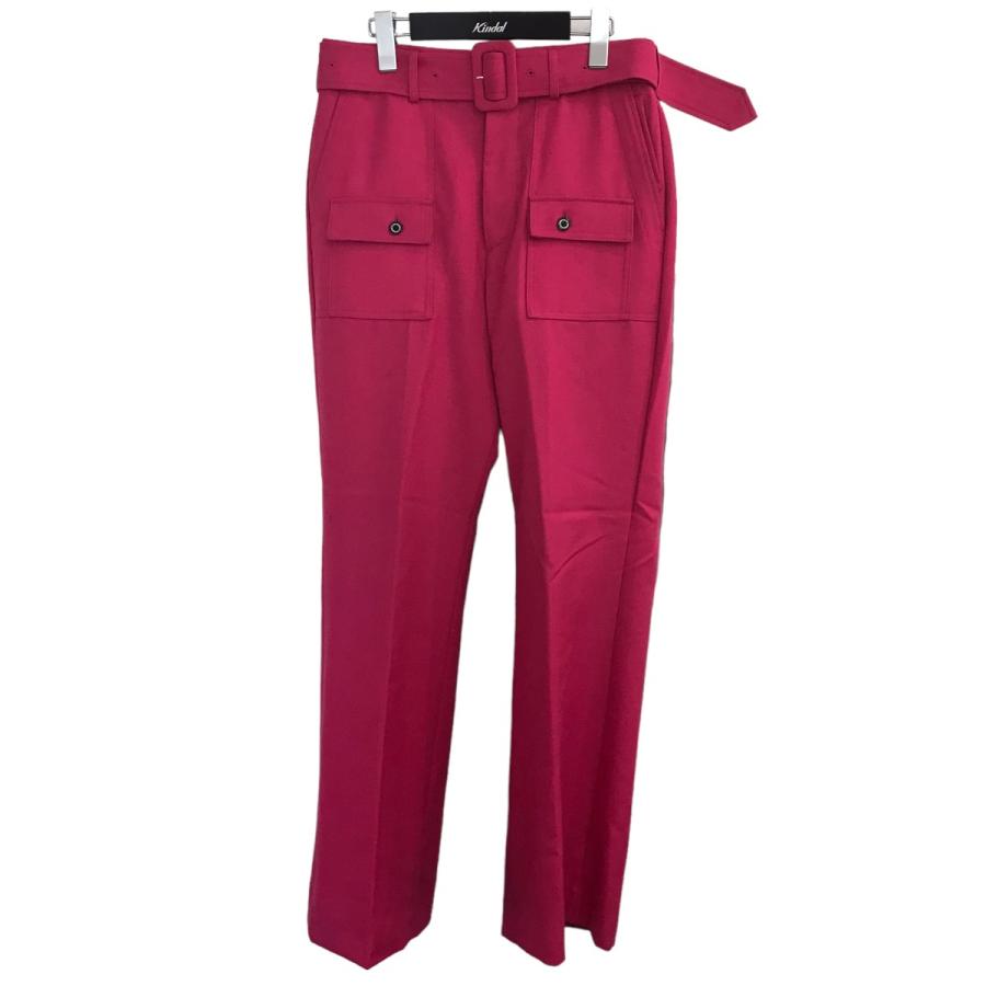 DAIRIKU 【値下げ】DAIRIKU 「Bush Detail Wool Flare Slacks 