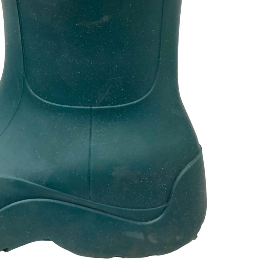 【良品】BOTTEGA VENETA パドルブーツ 38 イタリア製 グリーン ボッテガヴェネタのパドルシリーズにレースアップブーツが登場