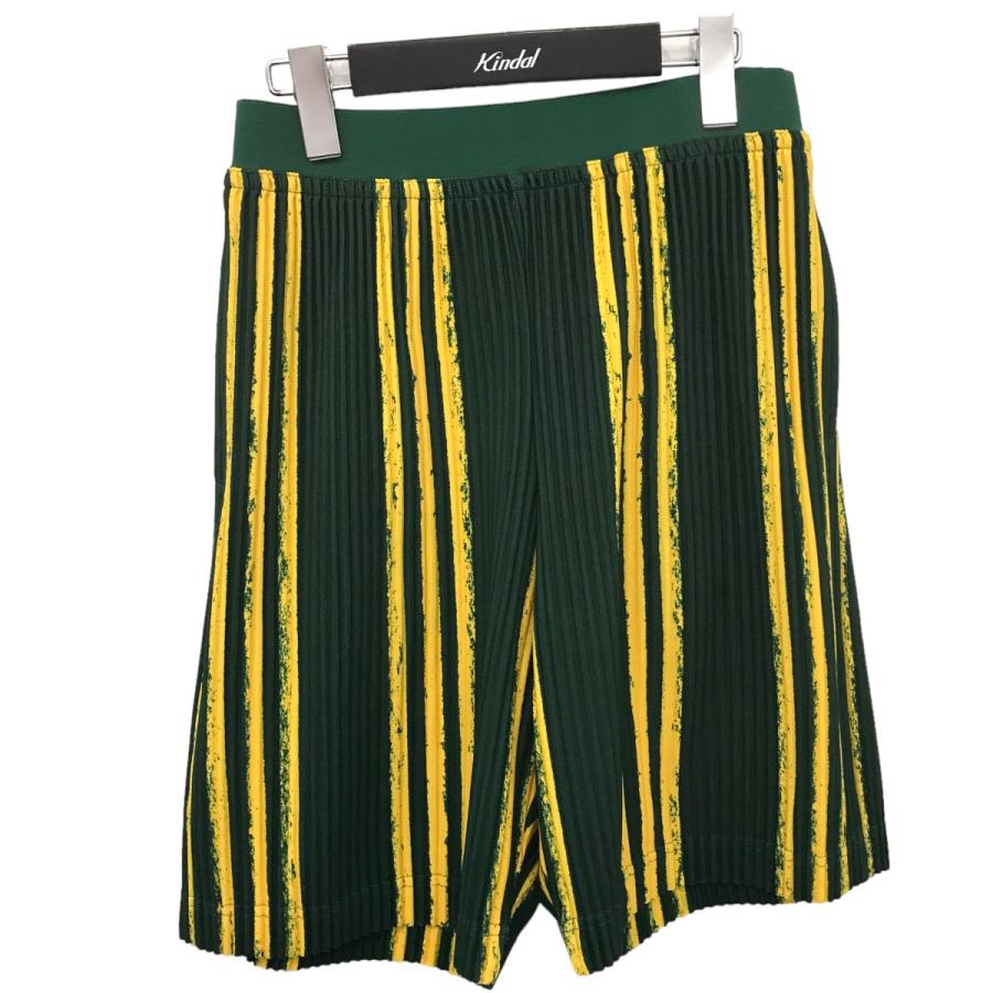 イッセイミヤケオムプリッセ HOMME PLISSE ISSEY MIYAKE ストライプ  