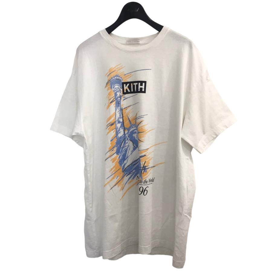 値下げ】KITH 「96 NY Vintage Tee」 自由の女神プリントTシャツ 