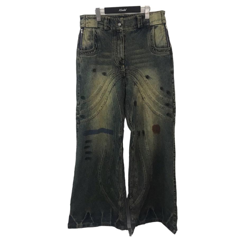 no/faith studios WAVE DENIM / GRN BLU