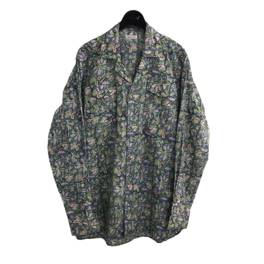 ナイスネス NICENESS PUTHLI．C フローラルプリントカウボーイシャツ 