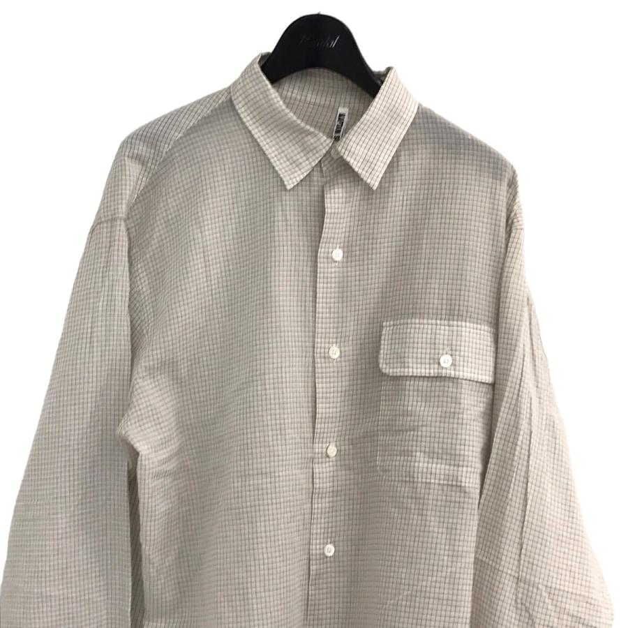 値下げ】KAPTAIN SUNSHINE 24SS 「CPO Shirt」 チェックシャツ 