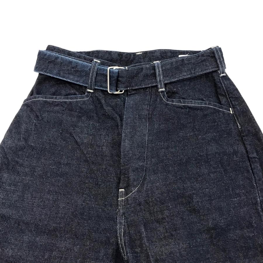 パンツ 24SS blurhms Belted Trousers blurhms (ブラームス) Brushed Twill Belted Trousers / ブラッシュ