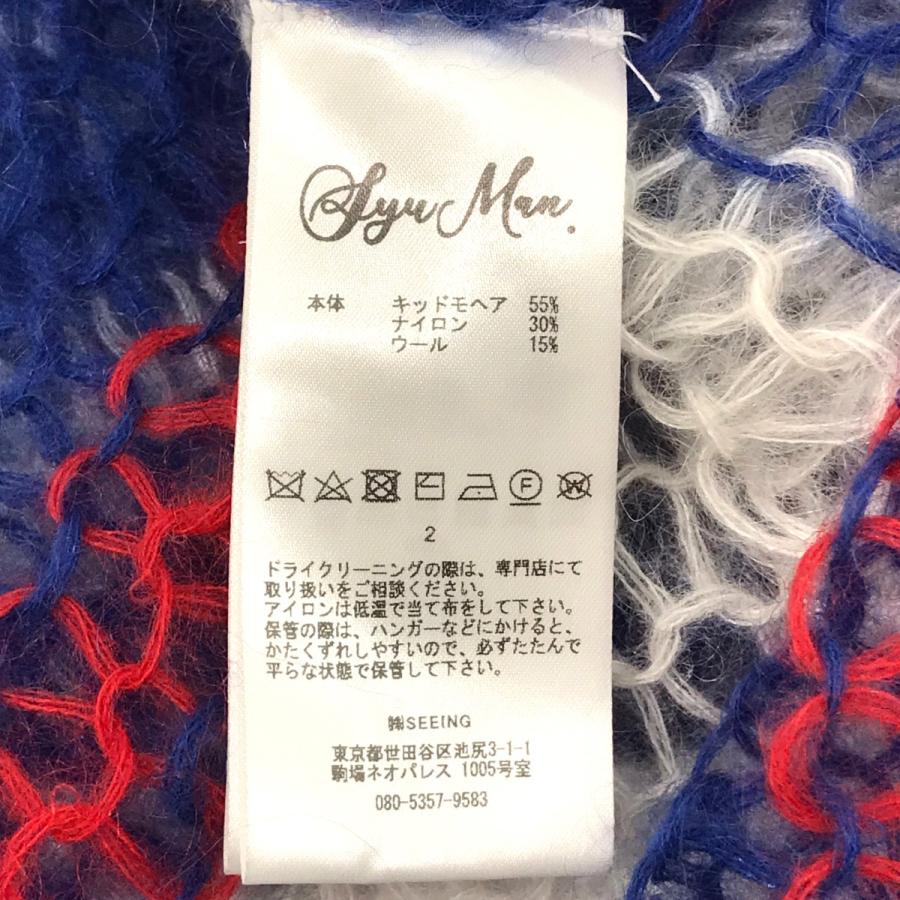 SYUMAN.】 HANDMADE KID MOHAIR KNIT 【公式通販】