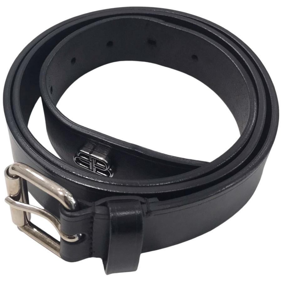 BALENCIAGA】BB レザーベルト ブラック 95 | ヤマダウェブコム