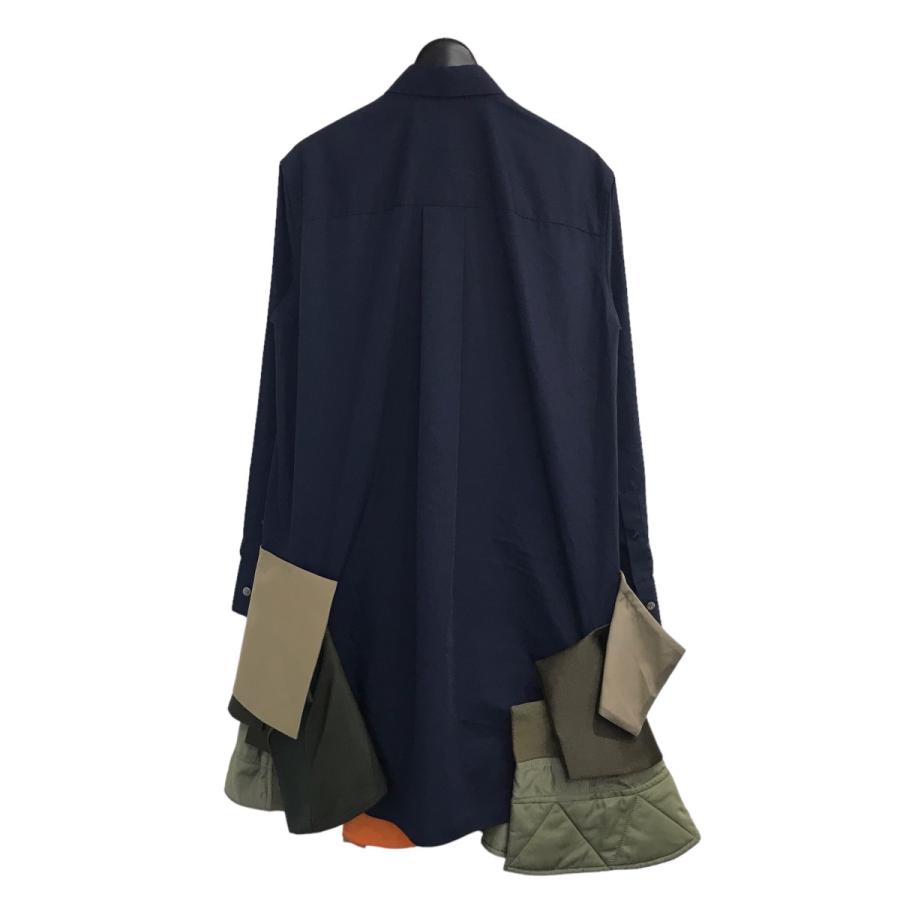 sacai 22-06033 シャツワンピース