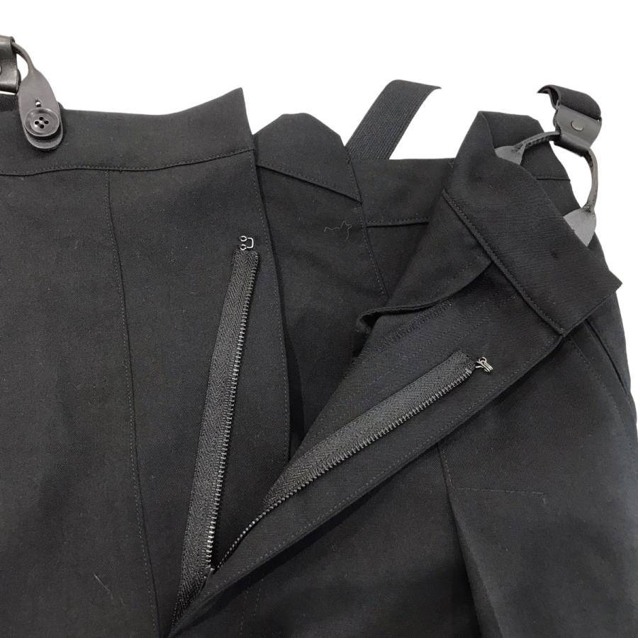 リミフゥ LIMI feu WOOL GABARDINE SUSPENDER PANT ウールギャバジン 