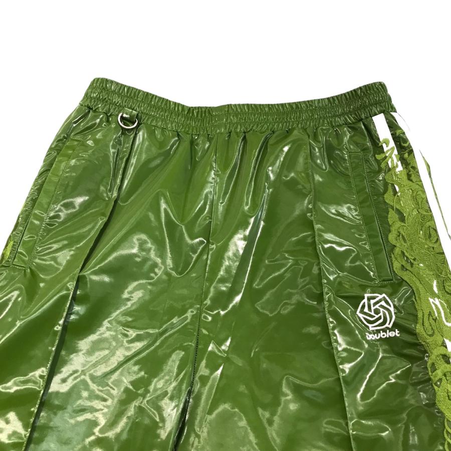 ダブレット doublet 24SS 「LAMINATE TRACK PANTS」 ラミネート 
