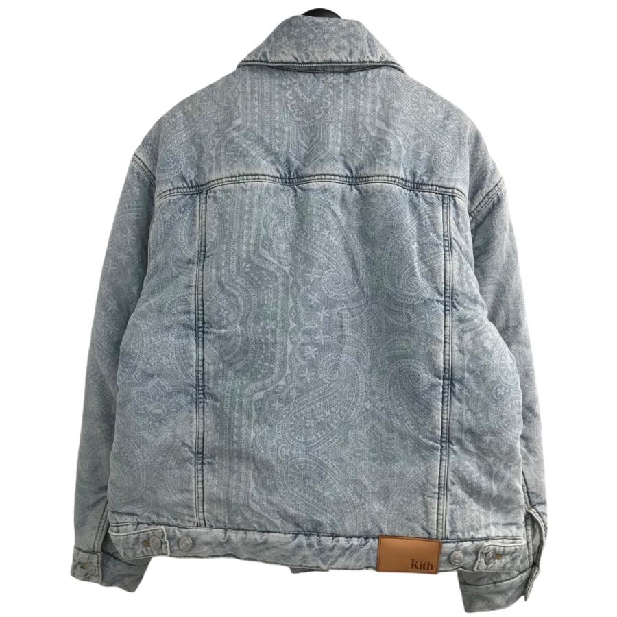 KITH 【値下げ】KITH 24AW 「Puffed Jase Paisley Denim Jacket KITH 【値下げ】KITH 24AW 「Puffed Jase Paisley Denim Jacket