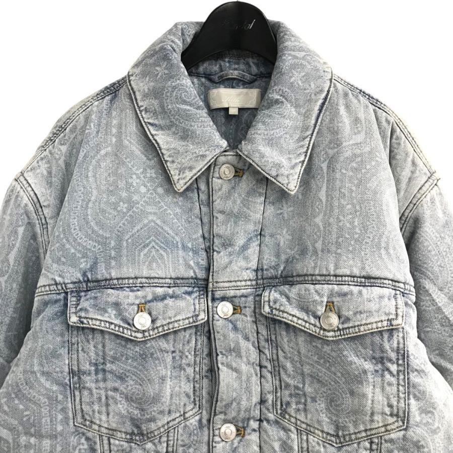 KITH 【値下げ】KITH 24AW 「Puffed Jase Paisley Denim Jacket KITH 【値下げ】KITH 24AW 「Puffed Jase Paisley Denim Jacket