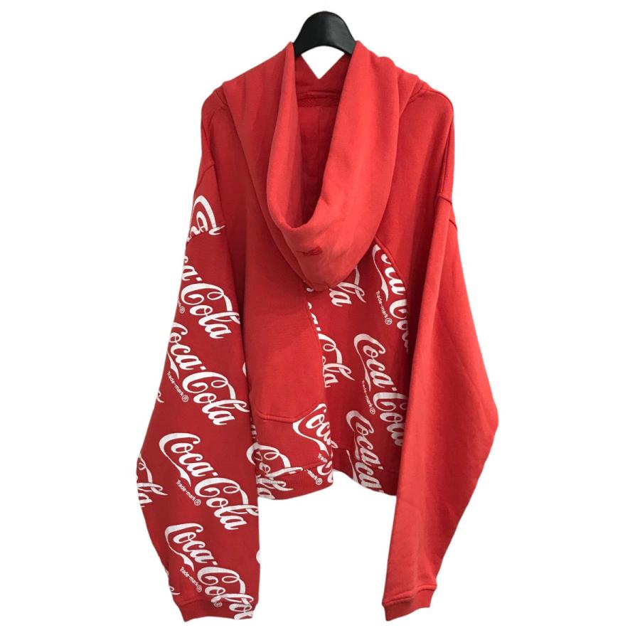 値下げ】ERL×Coca Cola 「Coca Swirl Hoodie Knit」 総柄スワールプル  