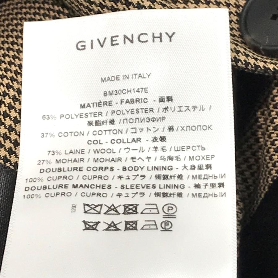 GIVENCHY 【値下げ】GIVENCHY パドロック付き千鳥格子セットアップ 