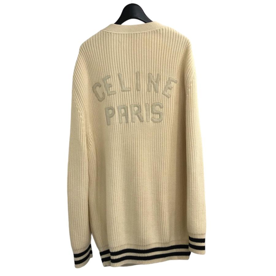 CELINE ロゴワッペン付きカレッジカーディガン 2AD7O192W．60EB