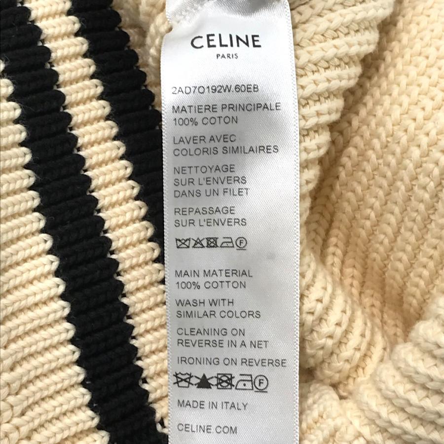 CELINE ロゴワッペン付きカレッジカーディガン 2AD7O192W．60EB