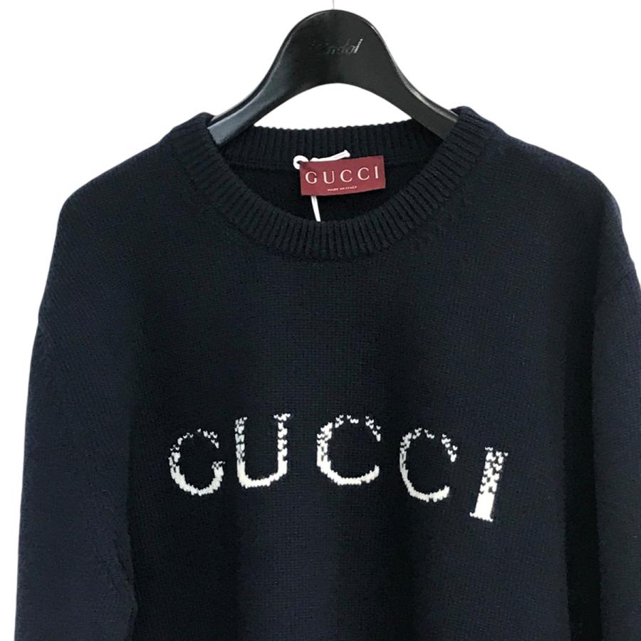 GUCCI 【値下げ】GUCCI 24AW インターシャウールニット 795834 