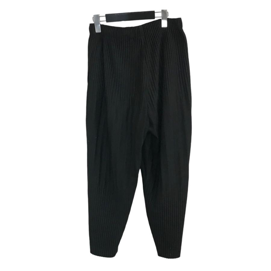 issey miyake プリーツパンツブラック