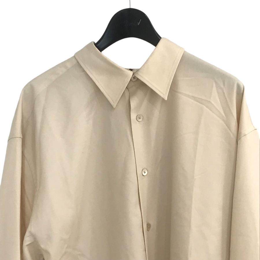 オーラリー AURALEE 24AW 「SUPER FINE TROPICAL WOOL SHIRT」 長袖 