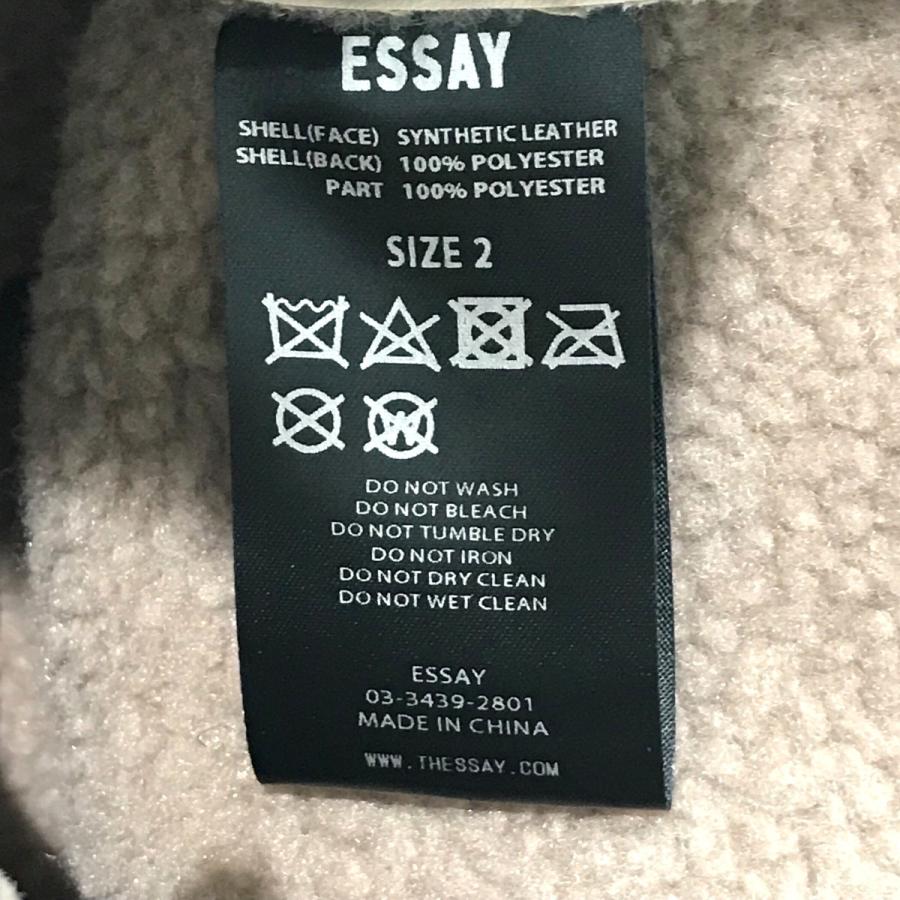 ESSAY 【値下げ】Essay 24AW 「Standneck Mouton Coat