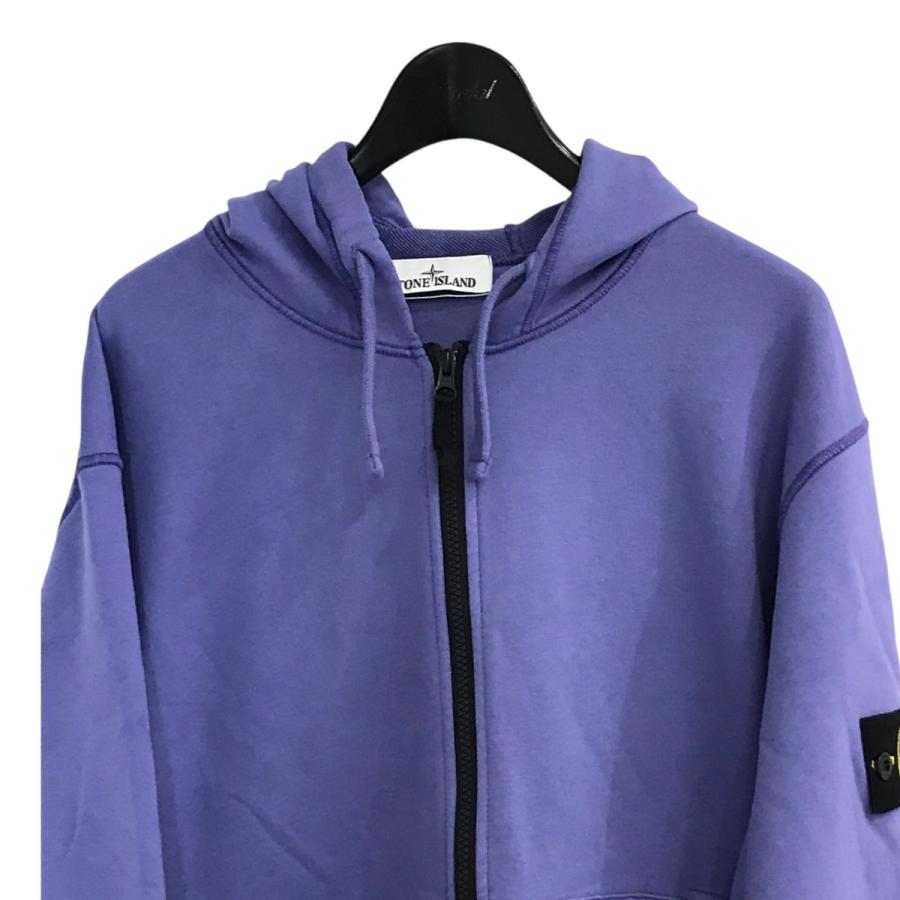 STONE ISLAND 【値下げ】STONE ジップパーカー 801564251 パープル 