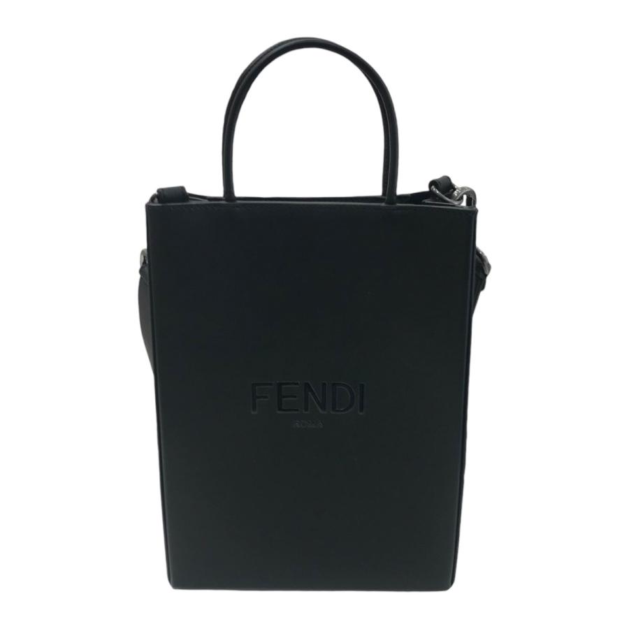 【週末SALE】FENDI フェンディ　トートバッグ FENDI フェンディ セレリア トートバッグ バッグ カーフ ブラック