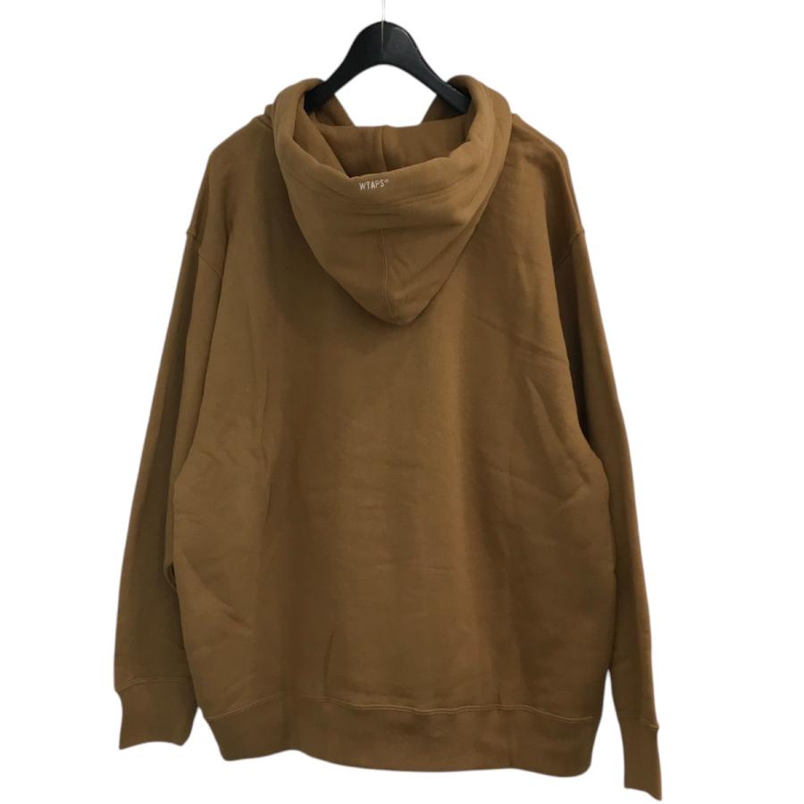 WTAPS 「AII ZIP HOODY COTTON」 胸ロゴ刺繍ジップパーカー 221ATDT 