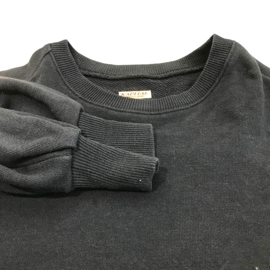 KAPITAL 【値下げ】KAPITAL 裏毛 ブッファンスリーブスウェット  