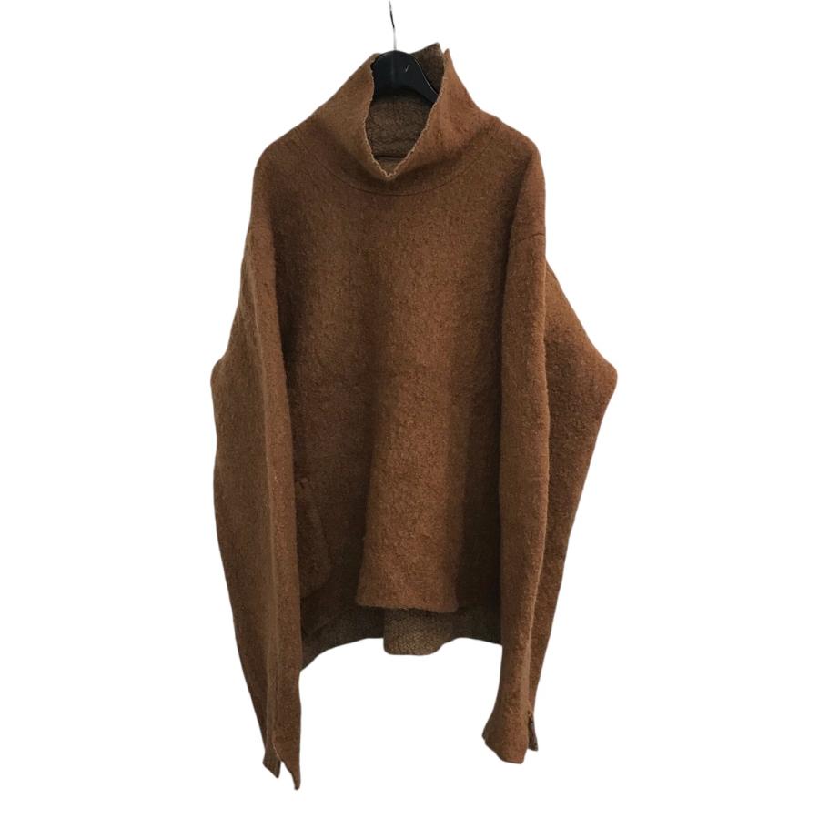 サンシー SUNSEA 19AW 「POODLE TURTLE」 タートルネックニット 19A05 