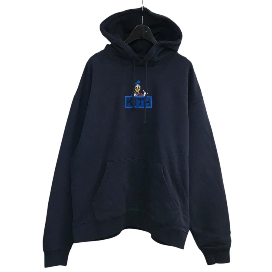 KITH ディズニー ドナルドダック スエット Lサイズ ネイビー 古着