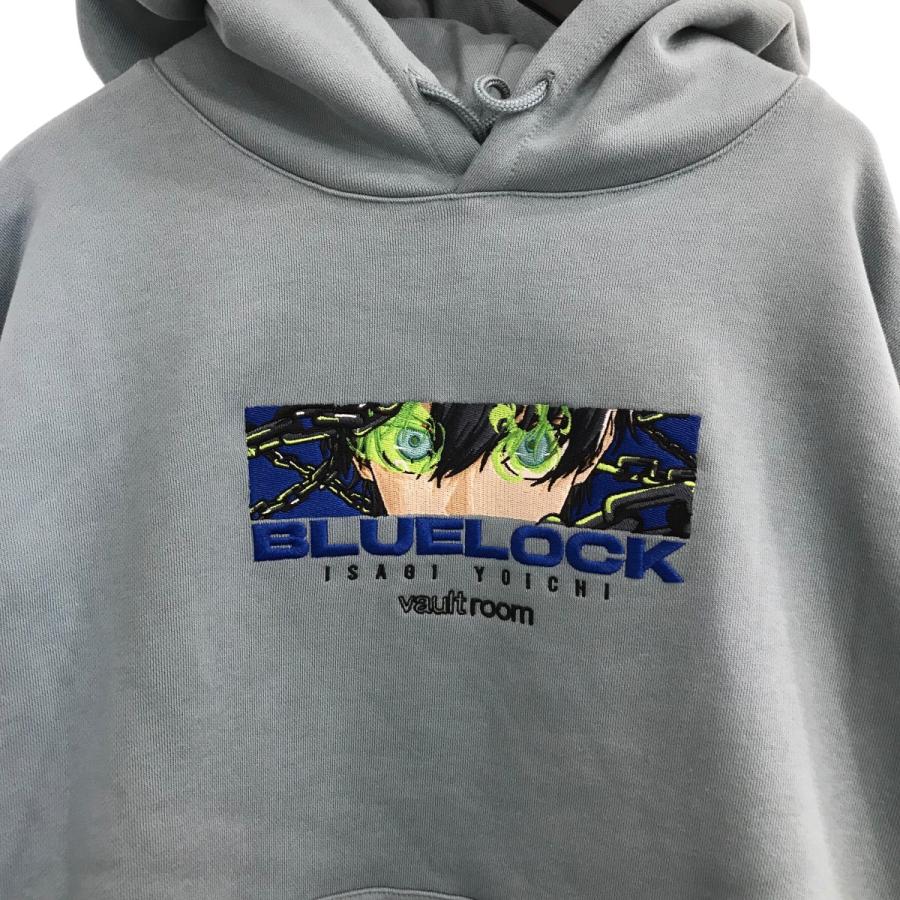 vaultroom ブルーロック 潔世一 HOODIE BLUE パーカー L 送料無料◇ブルーロック BLUE LOCK 風 潔世一 パーカー アウトウェア