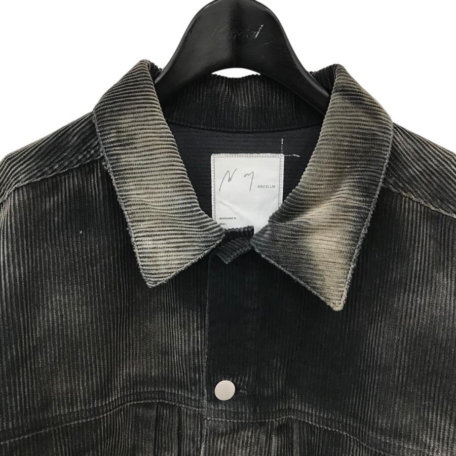 値下げ】ANCELLM 24AW 「CORDED VELVETEEN JACKET」 ヴィンテージ加工